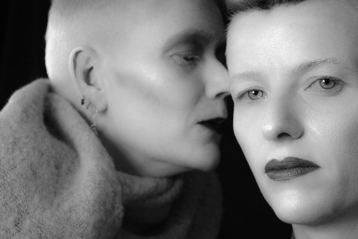 how to shave your head woman: step-by-step demonstration on a woman using clippers on clean, dry scalp